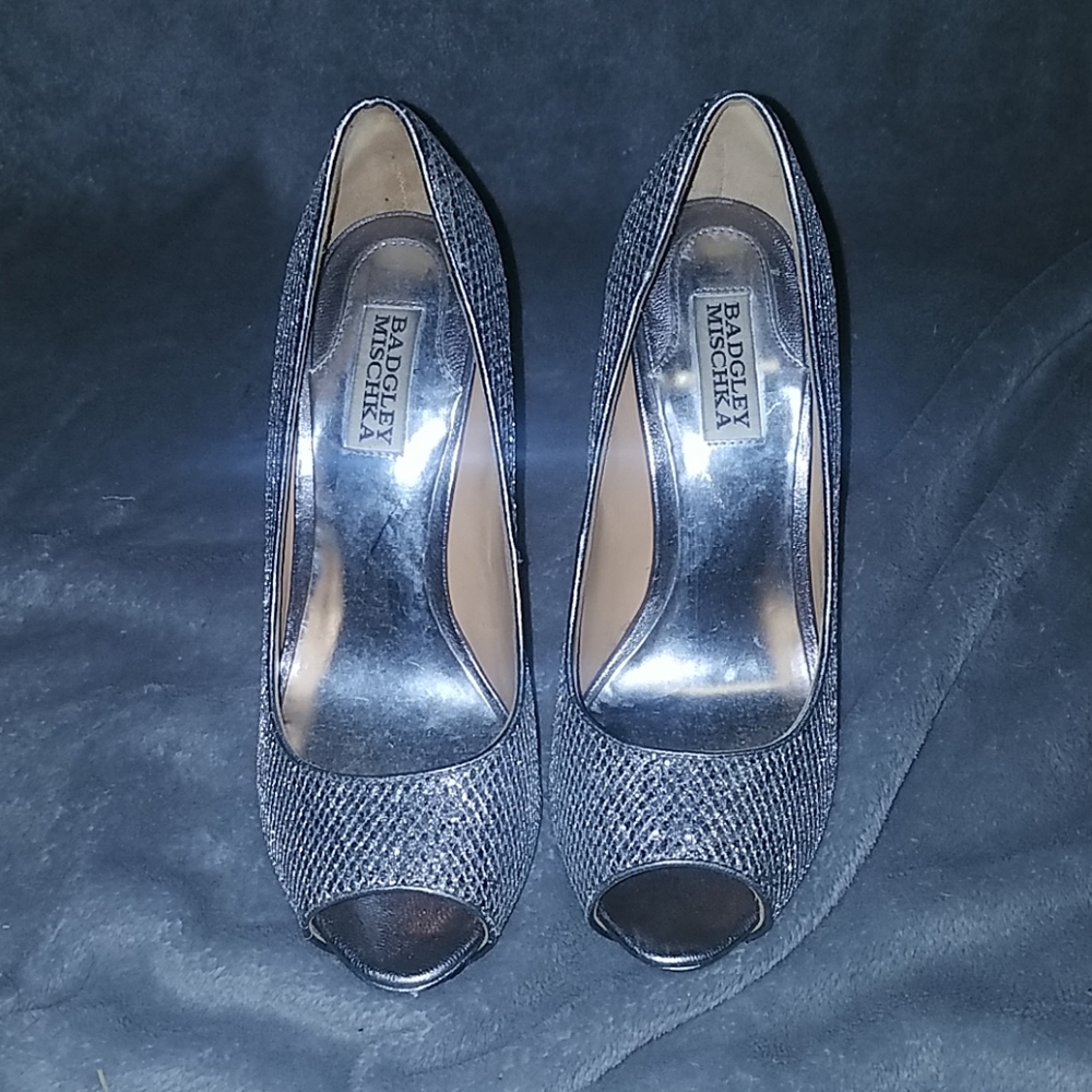Badgley Mischka Peeptoe Platforms